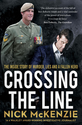 Crossing the Line book cover by Nick McKenzie