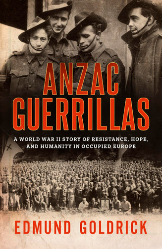 Anzac Guerrillas book cover by Edmund Goldrick