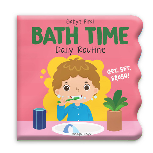 Baby's First Bath Time: Daily Routine book cover by Wonder House Books