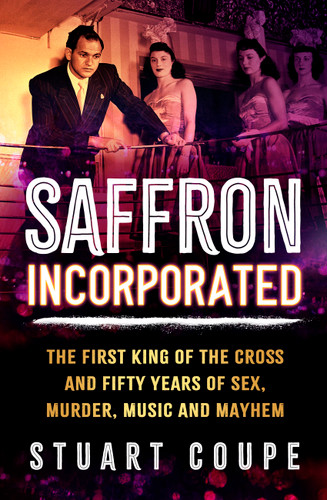 Saffron Incorporated book cover by Stuart Coupe