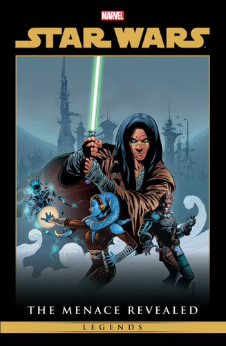 Star Wars Legends: The Menace Revealed Omnibus Vol. 1 Jan Duursema Cover book cover by Haden Blackman, Timothy Truman