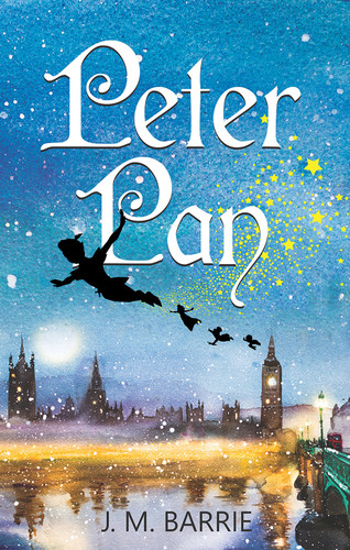 Peter Pan book cover by J.M. Barrie