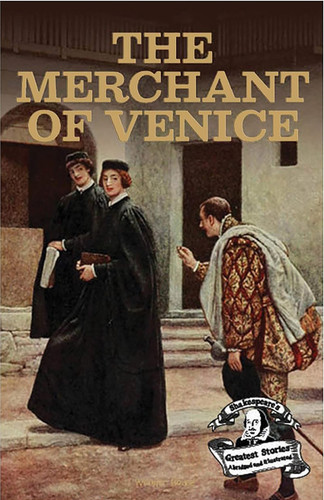 Merchant of Venice : Shakespeare’s Greatest Stories For Children (Abridged and Illustrated), The book cover by Wonder House Books
