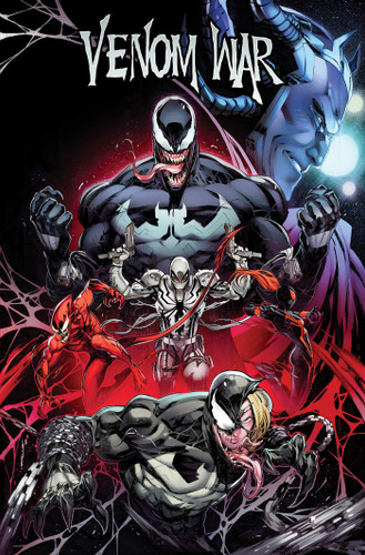 Venom War Omnibus Iban Coello Cover book cover by Al Ewing, Torunn Gronbekk