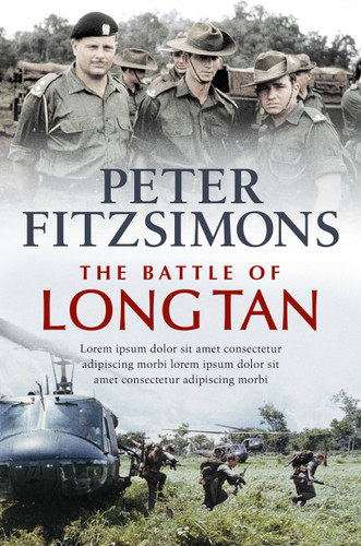 The Battle of Long Tan book cover by Peter FitzSimons