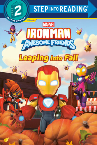 Marvel's Iron Man and his Awesome Friends: Leaping into Fall (Step into Reading, Step 2) book cover by Random House