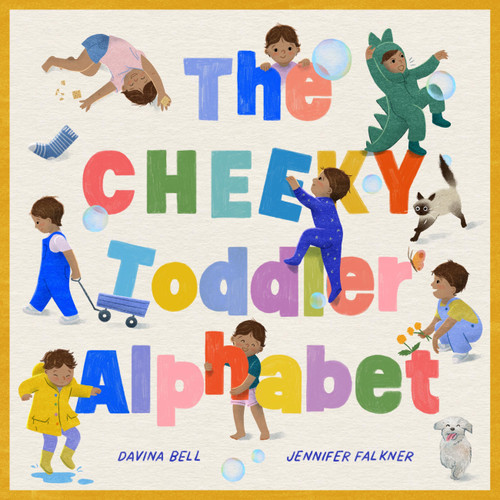 The Cheeky Toddler Alphabet book cover by Davina Bell