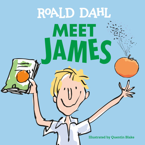 Meet James book cover by Roald Dahl