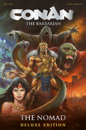 Conan The Barbarian: The Nomad Deluxe Edition (CONAN THE BARBARIAN) book cover by Jim Zub