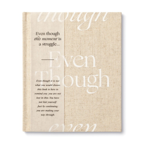 Even Though book cover by M.H. Clark