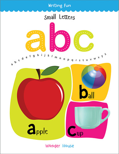 Small Letters ABC: Write and practice Small Letters a to z books for kids (Writing Fun) book cover by Wonder House Books