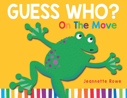 Guess Who? On the Move book cover by Jeannette Rowe