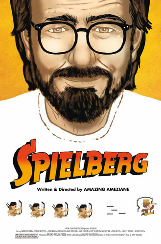 Spielberg book cover by Amazing Ameziane