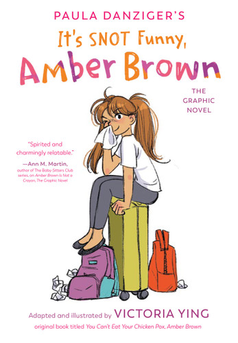It's SNOT Funny, Amber Brown: The Graphic Novel (Amber Brown) book cover by Paula Danziger