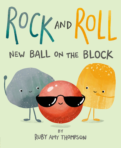 Rock and Roll: New Ball on the Block book cover by Ruby Amy Thompson