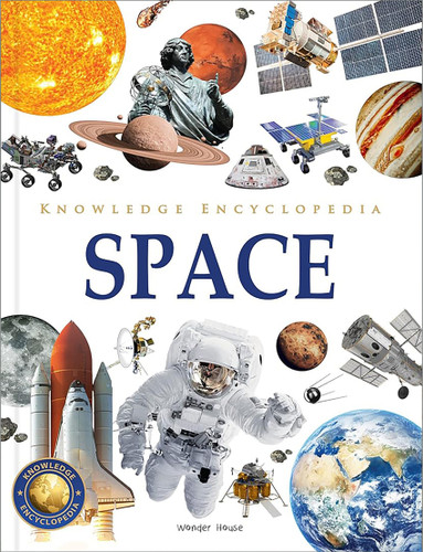 Knowledge Encyclopedia - Space book cover by Wonder House Books