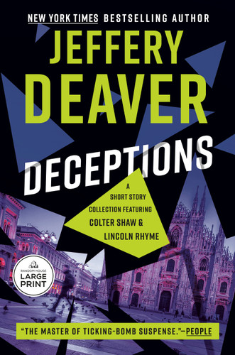 Deceptions book cover by Jeffery Deaver