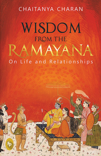 Wisdom From The Ramayana: On Life and Relationships book cover by Chaitanya Charan