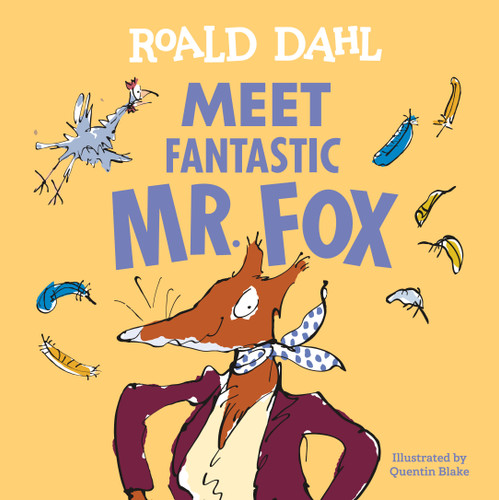Meet Fantastic Mr. Fox book cover by Roald Dahl