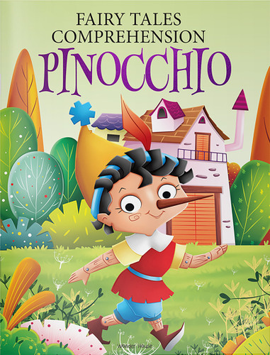 Fairy Tales Comprehension: Pinocchio book cover by Wonder House Books