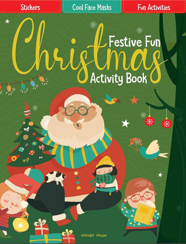 Christmas Activity Book For Children - Festive Fun book cover by Wonder House Books
