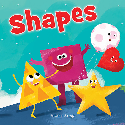 Shapes - Illustrated Book On Shapes book cover by Farzana Sarup
