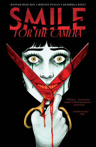 Smile: For the Camera book cover by Hannah Rose May