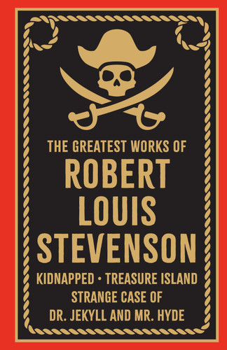 Greatest Works of Robert Louis Stevenson (Deluxe Hardbound Edition) book cover by Robert Louis Stevenson