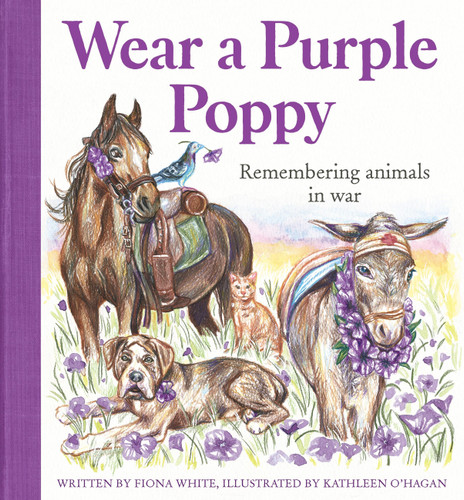 Wear a Purple Poppy book cover by Fiona White