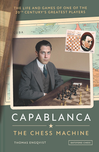 Capablanca: The Chess Machine book cover by Thomas Engqvist