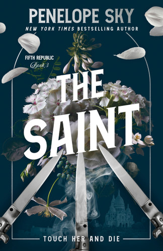 The Saint: A Novel (Fifth Republic) book cover by Penelope Sky