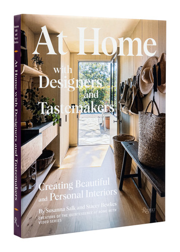 At Home with Designers and Tastemakers: Creating Beautiful and Personal Interiors book cover by Susanna Salk