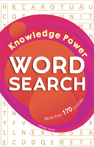 Word Search - Knowledge Power: Classic Word Puzzles For Everyone book cover by Wonder House Books
