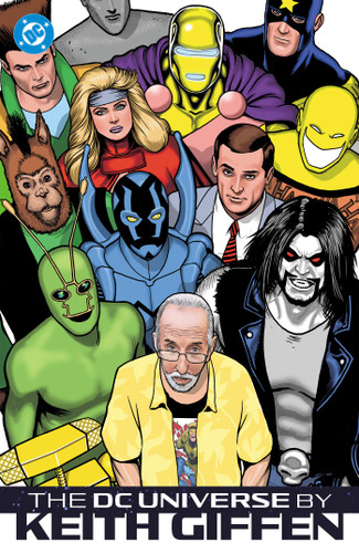 The DC Universe by Keith Giffen book cover by Keith Giffen