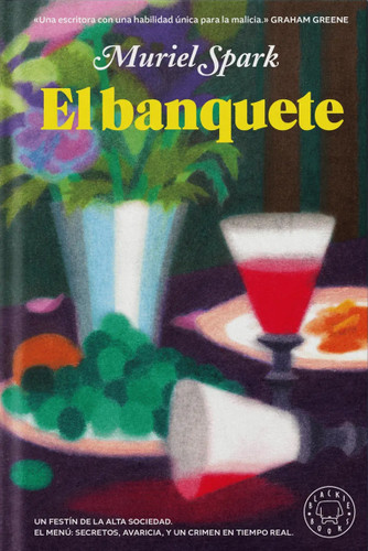 El banquete / Symposium book cover by Muriel Spark