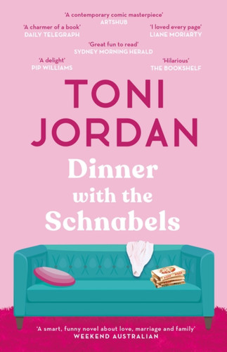 Dinner with the Schnabels book cover by Toni Jordan