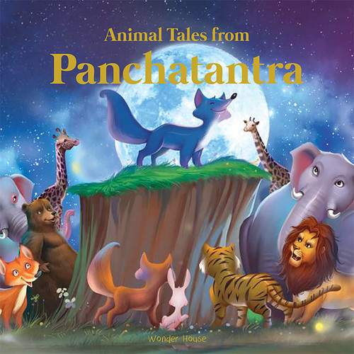 Animals Tales From Panchtantra: Timeless Stories For Children From Ancient India book cover by Wonder House Books