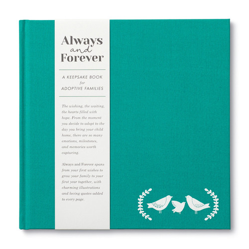 Always & Forever - Adoption Keepsake book cover by Amelia Riedler