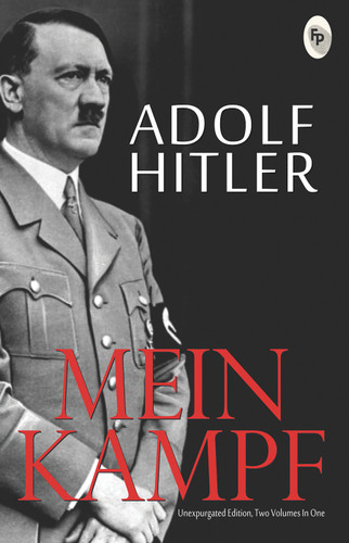 Mein Kampf book cover by Adolf Hitler