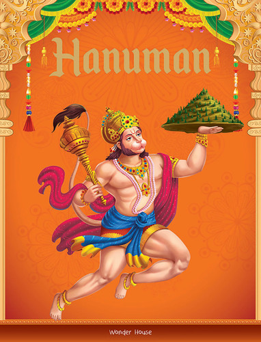Tales from Hanuman For Children: Tales from Indian Mythology book cover by Wonder House Books