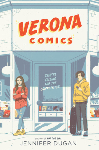Verona Comics book cover by Jennifer Dugan