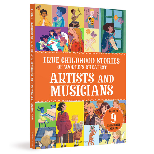 True Childhood Stories of World's Greatest: Artists and Musicians (A Place For. . .) book cover by Wonder House Books