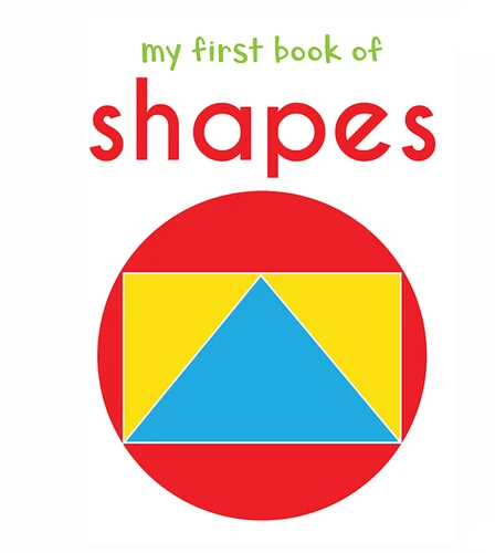 My First Book of Shapes: First Board Book book cover by Wonder House Books