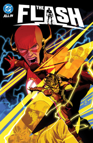 DC K.O. The Flash book cover by Mark Waid, Christopher Cantwell