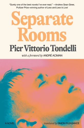 Separate Rooms book cover by Pier Vittorio Tondelli