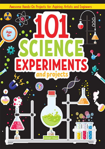 101 Science Experiments and Projects For Children book cover by Wonder House Books