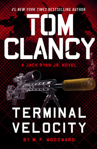 Tom Clancy Terminal Velocity (A Jack Ryan Jr. Novel) book cover by M.P. Woodward