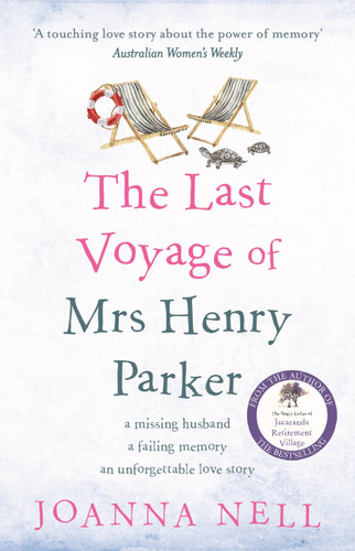 The Last Voyage of Mrs Henry Parker book cover by Joanna Nell
