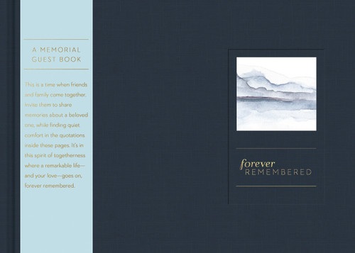 Forever Remembered: A Guest Book book cover by M.H. Clark