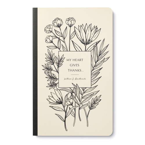 Write Now Journal: "My heart gives thanks . . . " -William S. Braithwaite (Write Now Journals) book cover by COMPENDIUM